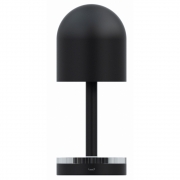 AYTM - Luceo tragbare Tischleuchte Schwarz & Durchsichtig