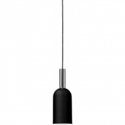 AYTM - Luceo Zylinder Pendelleuchte Schwarz / Durchsichtig