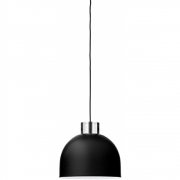 AYTM - Luceo Rund Pendelleuchte Schwarz / Durchsichtig, Ø28 cm