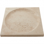 AYTM - Regina Deko Schale Travertin 30x30 cm 
