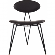 AYTM - Semper Dining Stuhl Schwarz / Java Braun