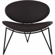 AYTM - Semper Lounge Stuhl Schwarz / Java Braun