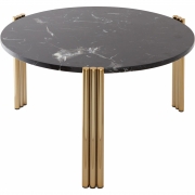 AYTM - Tribus Couchtisch Ø 60 cm Gold / Schwarz