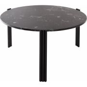 AYTM - Tribus Couchtisch Ø 80 cm Schwarz / Schwarz