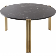AYTM - Tribus Couchtisch Ø 80 cm Gold / Schwarz