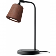 New Works - Material Tischleuchte Eiche geräuchert