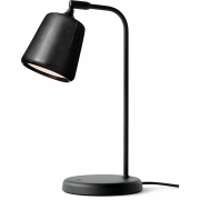 New Works - Material Tischleuchte Schwarzer Marmor