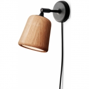 New Works - Material Wandlampe Eiche Natur
