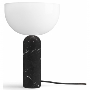 New Works - Kizu Tischleuchte Marmor Schwarz | L