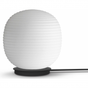 New Works - Lantern Globe Tischleuchte Basis Schwarz 