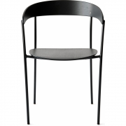 New Works - Missing Armlehnenstuhl, Schwarze Eiche 