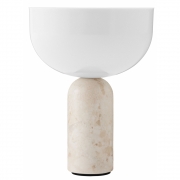 New Works - Kizu Portable Tischleuchte Marmor Kunis Breccia