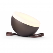 New Works - Sphere Tischleuchte tragbar Dark Bronze