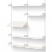 New Works - Living Wandregal 1900 Weiß / Weiß