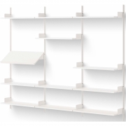 New Works - Display Wandregal 1900 Weiß / Weiß
