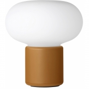 New Works - Karl-Johan Portable Tischleuchte Ockergelb
