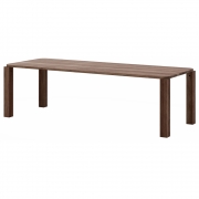 New Works - Atlas Esstisch 250x95 cm Eiche geräuchert