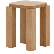 New Works - Atlas Hocker Eiche natur