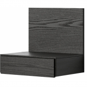New Works - Tana Wall Mounted Nachttisch Schwarz