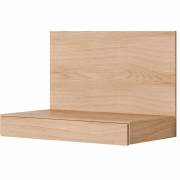 New Works - Tana Wall Mounted Schreibtisch Eiche