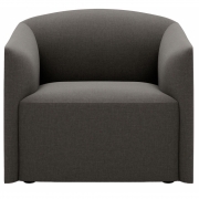 New Works - Shore Lounge Sessel mit verlängerter Basis