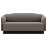 New Works - Shore Sofa 2-Sitzer mit Sockel 