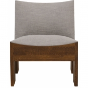 New Works - Tenon Lounge Sessel Eiche geräuchert / Nori (Ruskin)