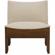 New Works - Tenon Lounge Sessel Eiche geräuchert / Spacedust (Drake)