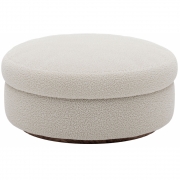 New Works - Coda Modulsofa Ottomane Rund (Modul 11) | Spacedust (Zinc Drake Z699/02)