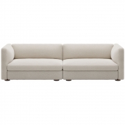 New Works - Coda Modulsofa Konfiguration 1 Spacedust (Zinc Drake Z699/02)