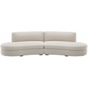 New Works - Coda Modulsofa Konfiguration 7 Spacedust (Zinc Drake Z699/02)