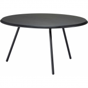 Woud - Soround Couchtisch Black Ash Ø75 / H 40,50