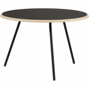 Woud - Soround Couchtisch Black Fenix Nero Ø75 / H 49