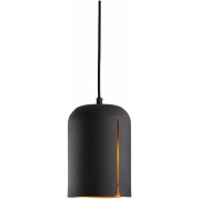 Woud - Gap Pendelleuchte klein Schwarz