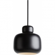 Woud - Stone Pendelleuchte S Schwarz
