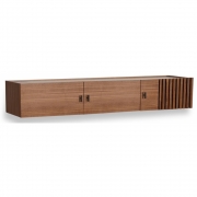 Woud - Array Sideboard wandmontiert 150 cm Walnuss