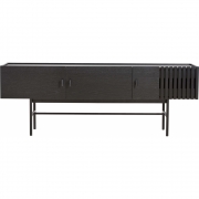 Woud - Array Low Sideboard 150 cm Schwarz