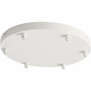 Woud - Canopy Baldachin für 6 Pendelleuchten Weiß