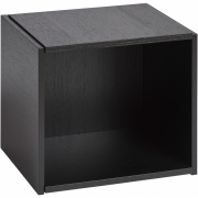 Woud - Bricks Regal Cube offen Eiche schwarz