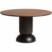 Woud - Ludo Esstisch Ø130 cm Walnuss