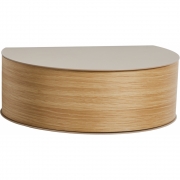 Woud - Wallie Wandregal Grau Beige 
