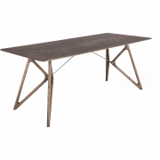 Gazzda - Tink Esstisch Eiche 180 x 90 cm/Öl geräuchert