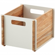 Cane-line - Box Aufbewahrungskasten Teakholz, weiß