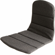 Cane-line - Sitz- und Rückenkissen für Breeze Sessel Dunkelgrau
