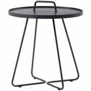 Cane-line - On-the-move Beistelltisch, groß Schwarz