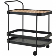 Cane-line - Roll Barwagen inkl. Einliegeplatte 