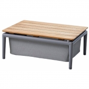 Cane-line - Conic Box Beistelltisch Hellgrau