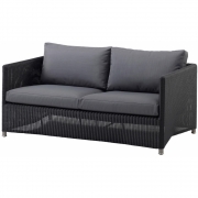 Cane-line - Diamond 2-Sitzer Sofa Weave, Graphit