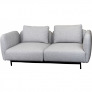 Cane-line - Aura Sofa 2-Sitzer mit hohen Armlehnen 