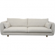Cane-line - Bloom Sofa 3-Sitzer mit Teak-Beinen 